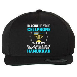 Hanukkah Festival Of Lights Latke Hanuka Jewish Chanukah  Wool Snapback Cap