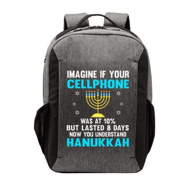 Hanukkah Festival Of Lights Latke Hanuka Jewish Chanukah  Vector Backpack