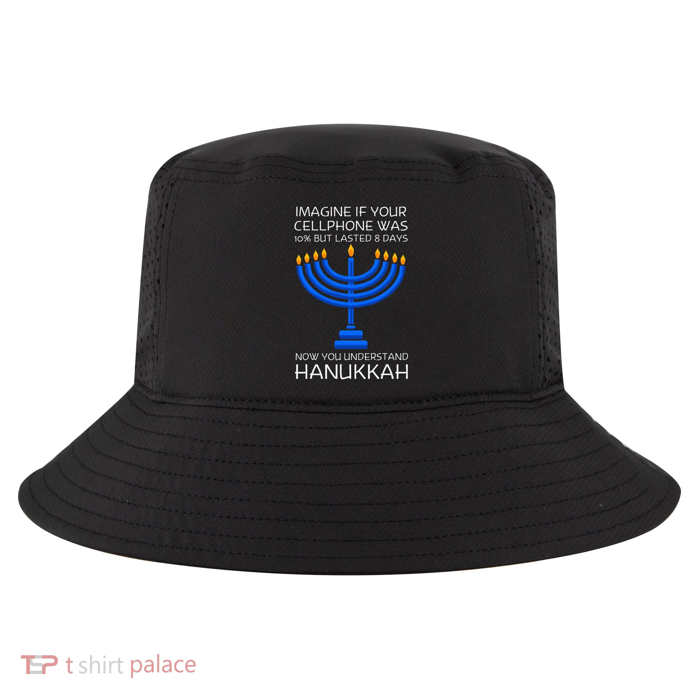Hanukkah Festival Of Lights Latke Hanuka Jewish Chanukah   Cool Comfort Performance Bucket Hat
