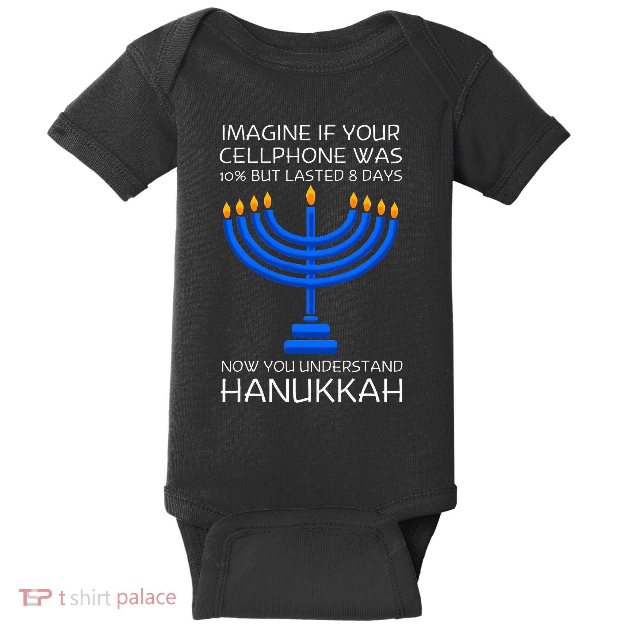 Hanukkah Festival Of Lights Latke Hanuka Jewish Chanukah   Baby Bodysuit