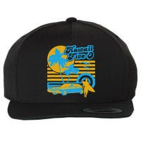 Hawaii Five O 5 0 Surfer Wool Snapback Cap