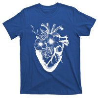 Heart Flowers Open Heart Surgery Transplant Bypass Recovery Cool Gift T-Shirt