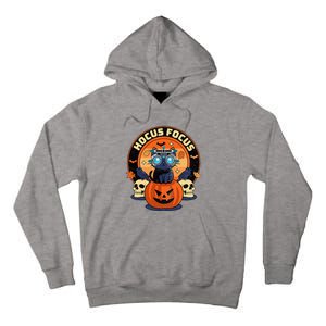 Hocus Focus Optometry Halloween Optometrist Eye Doctor Cat Tall Hoodie