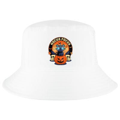 Hocus Focus Optometry Halloween Optometrist Eye Doctor Cat Cool Comfort Performance Bucket Hat