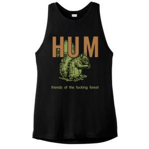 Hum Friends Of The Fucking Forest Ladies PosiCharge Tri-Blend Wicking Tank