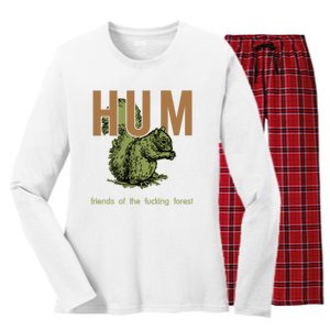 Hum Friends Of The Fucking Forest Women's Long Sleeve Flannel Pajama Set 