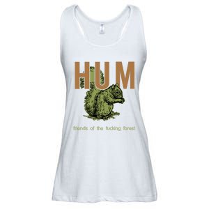 Hum Friends Of The Fucking Forest Ladies Essential Flowy Tank