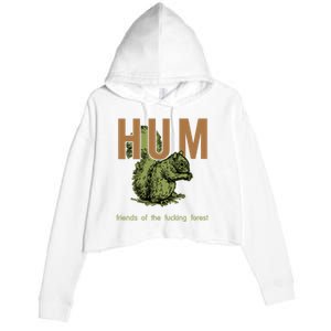 Hum Friends Of The Fucking Forest Crop Fleece Hoodie