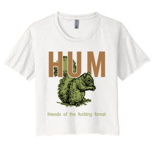 Hum Friends Of The Fucking Forest Women's Crop Top Tee