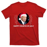 Happy Fourth Of July Biden Christmas Funny T-Shirt