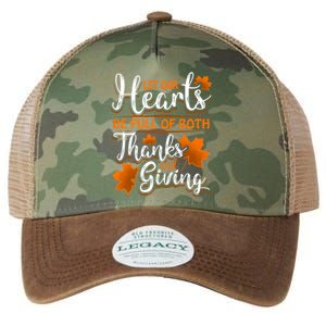 Hearts Full of Thanks Thanksgiving Legacy Tie Dye Trucker Hat