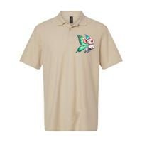 Happy Flying Pig With Butterfly Wings Fly Pig Lovers Softstyle Adult Sport Polo