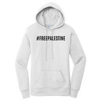 Hashtag Free Palestine For Women Gaza Women's Pullover Hoodie