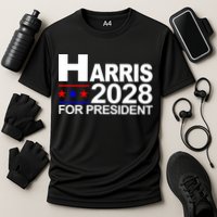 Harris For President 2028  Cooling Performance Crew T-Shirt