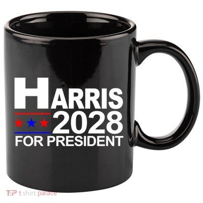 Harris For President 2028  11oz C Handle Ceramic Mug