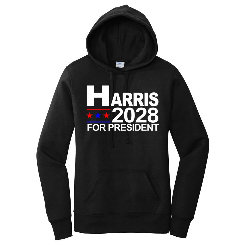 Harris For President 2028  Women's Pullover Hoodie