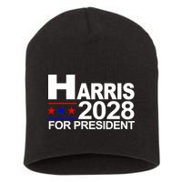 Harris For President 2028  Short Acrylic Beanie