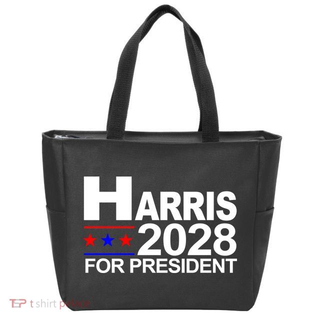 Harris For President 2028  Zip Tote Bag