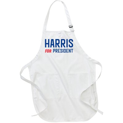 Harris For President Full-Length Apron With Pockets