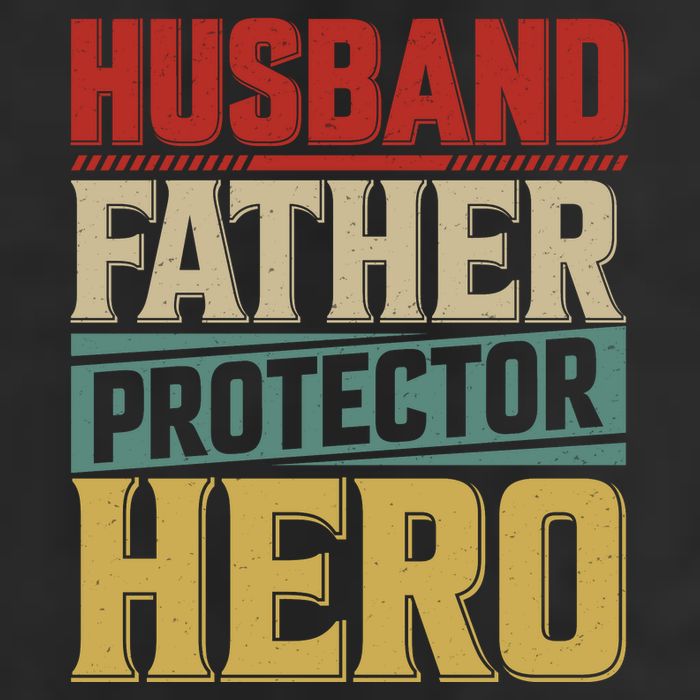 Husband Father Protector Hero FatherS Day Themed Graphic 15oz Campfire Ceramic Mug