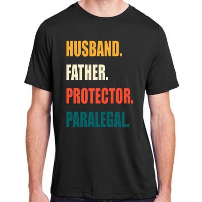 Husband Father Protector Paralegal Adult ChromaSoft Performance T-Shirt