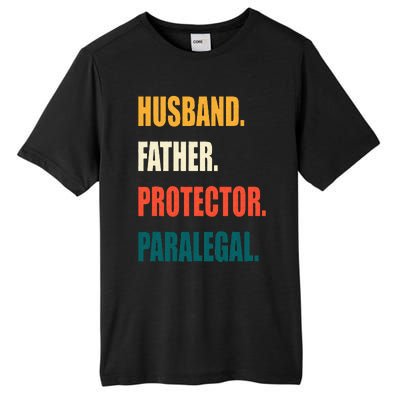 Husband Father Protector Paralegal Tall Fusion ChromaSoft Performance T-Shirt