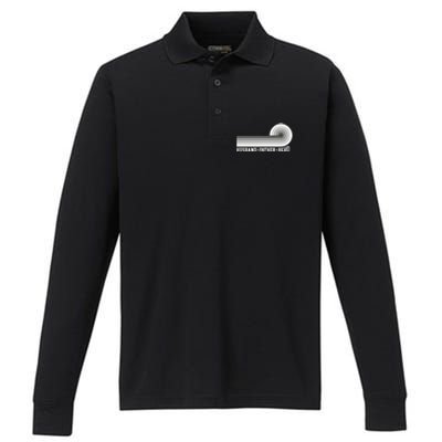 Husband Father Protector Hero Legend Happy Fathers Day Cute Gift Performance Long Sleeve Polo