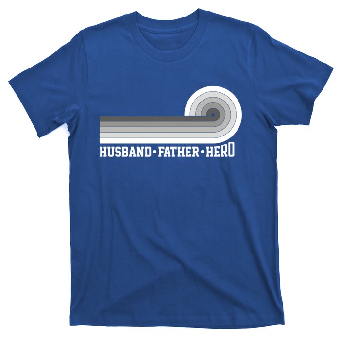 Husband Father Protector Hero Legend Happy Fathers Day Cute Gift T-Shirt