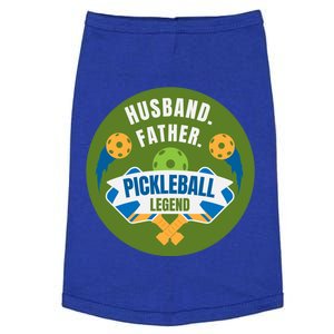 Husband Father Pickleball Legend Fathers Day Funny Dad Funny Gift Doggie Tank