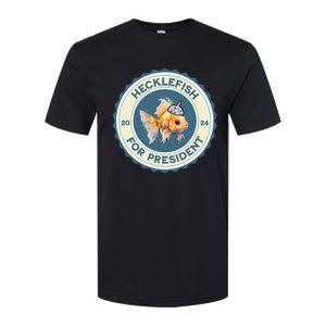 Hecklefish For President 2024 Softstyle CVC T-Shirt