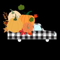 Hello Fall Pumpkin Patch Vintage Truck Mug