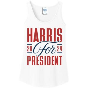 Harris For President 2024 Ladies Essential Tank