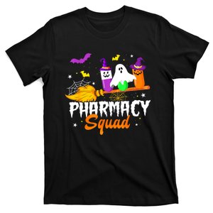 Halloween Funny Pills Pharmacy Squad Pharmacist Technician Gift T-Shirt