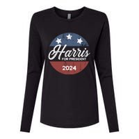 Harris For President Kamala Harris For President Womens Cotton Relaxed Long Sleeve T-Shirt