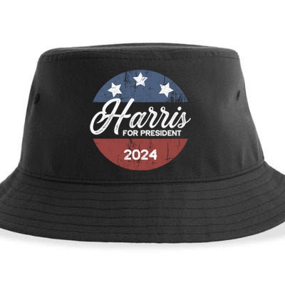 Harris For President Kamala Harris For President Sustainable Bucket Hat