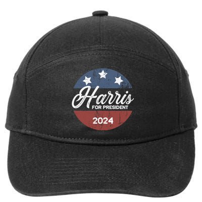 Harris For President Kamala Harris For President 7-Panel Snapback Hat