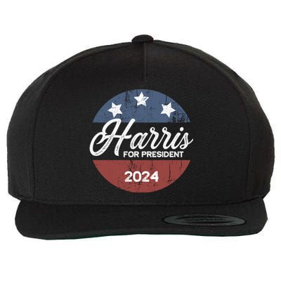 Harris For President Kamala Harris For President Wool Snapback Cap