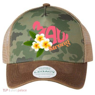 Hawaii Fires Pray For Maui Hawaii Strong Gift Legacy Tie Dye Trucker Hat