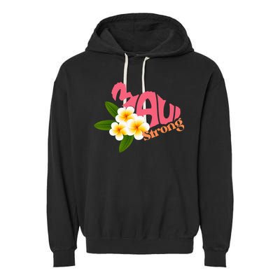 Hawaii Fires Pray For Maui Hawaii Strong Gift Garment-Dyed Fleece Hoodie