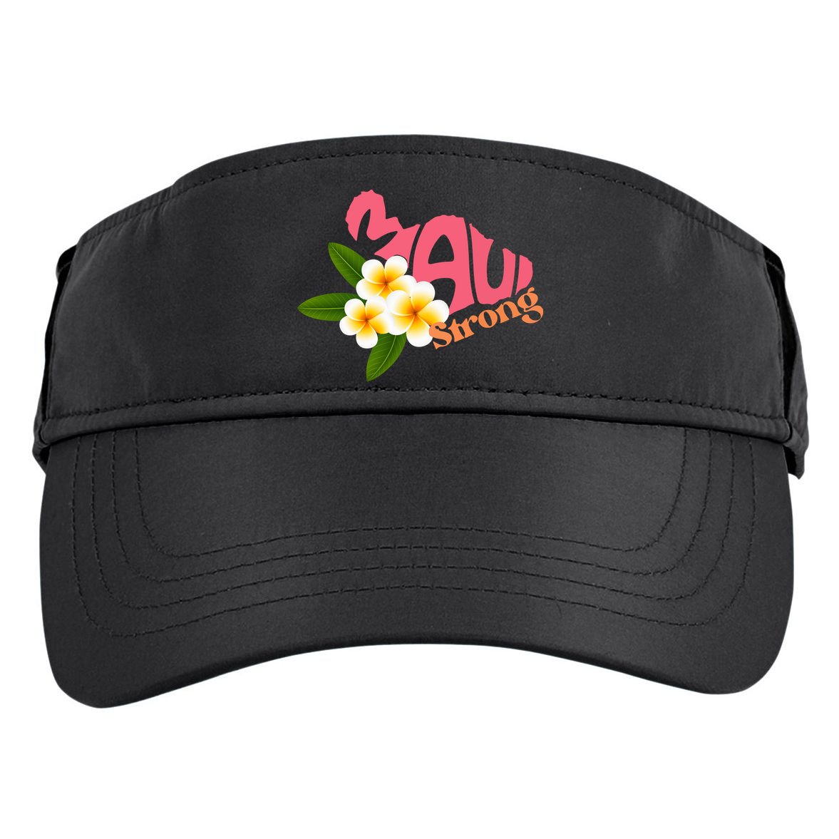 Hawaii Fires Pray For Maui Hawaii Strong Gift Adult Drive Performance Visor