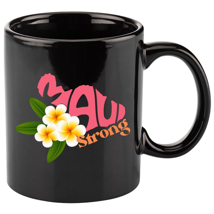 Hawaii Fires Pray For Maui Hawaii Strong Gift 11oz C Handle Ceramic Mug