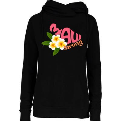 Hawaii Fires Pray For Maui Hawaii Strong Gift Womens Funnel Neck Pullover Hood