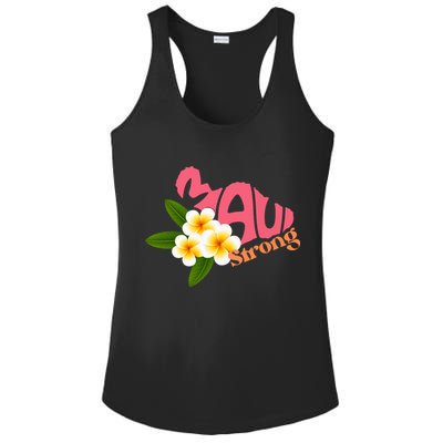 Hawaii Fires Pray For Maui Hawaii Strong Gift Ladies PosiCharge Competitor Racerback Tank