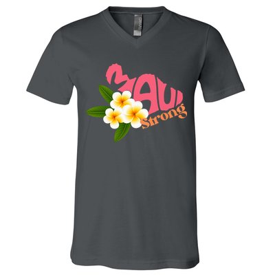 Hawaii Fires Pray For Maui Hawaii Strong Gift V-Neck T-Shirt