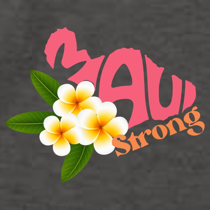Hawaii Fires Pray For Maui Hawaii Strong Gift Vector Backpack