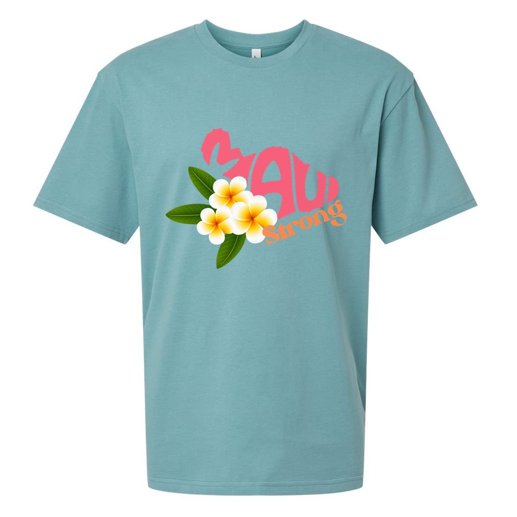 Hawaii Fires Pray For Maui Hawaii Strong Gift Sueded Cloud Jersey T-Shirt