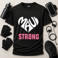 Hawaii Fires Pray For Maui Hawaii Strong Gift Cooling Performance Crew T-Shirt