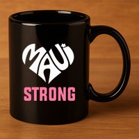 Hawaii Fires Pray For Maui Hawaii Strong Gift 11oz C Handle Ceramic Mug