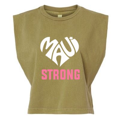 Hawaii Fires Pray For Maui Hawaii Strong Gift Garment-Dyed Women's Muscle Tee
