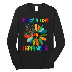 Hippie Flower Peace Soul Love Happy Long Sleeve Shirt